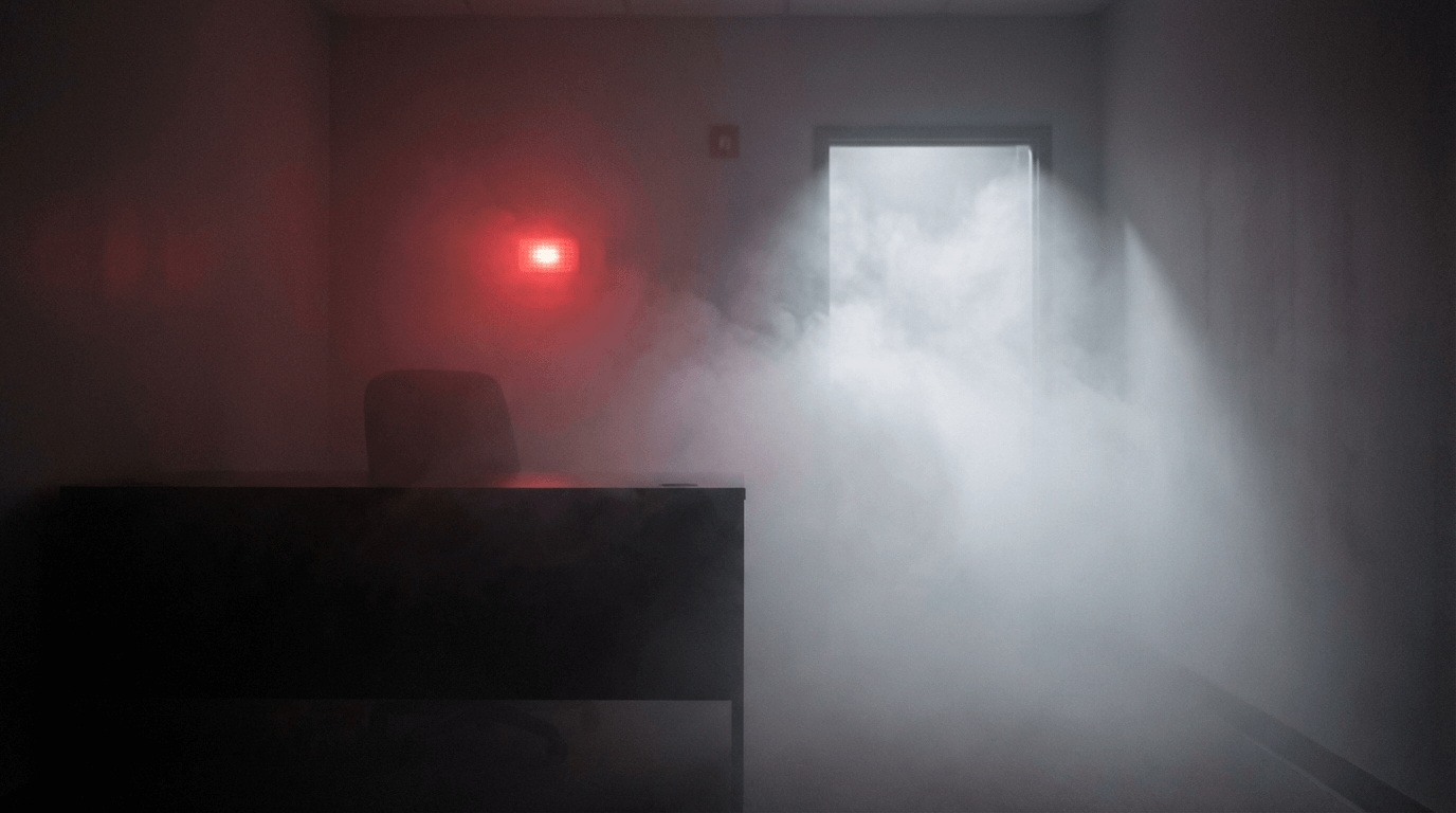 Generador de niebla Smoke-Defender protección activa contra robos