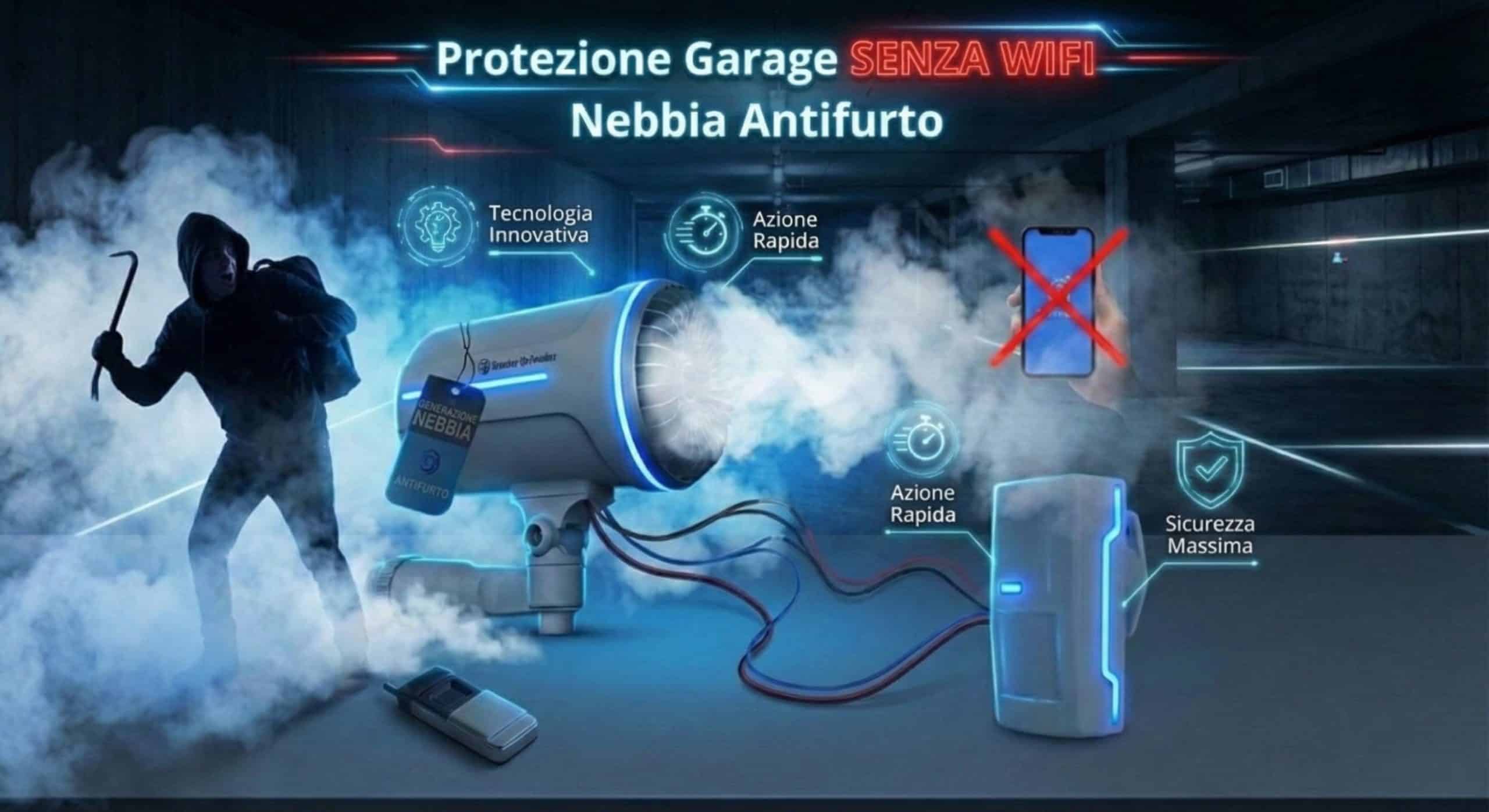 Generatore di Nebbia Senza WiFi: Guida Completa | Smoke-Defender