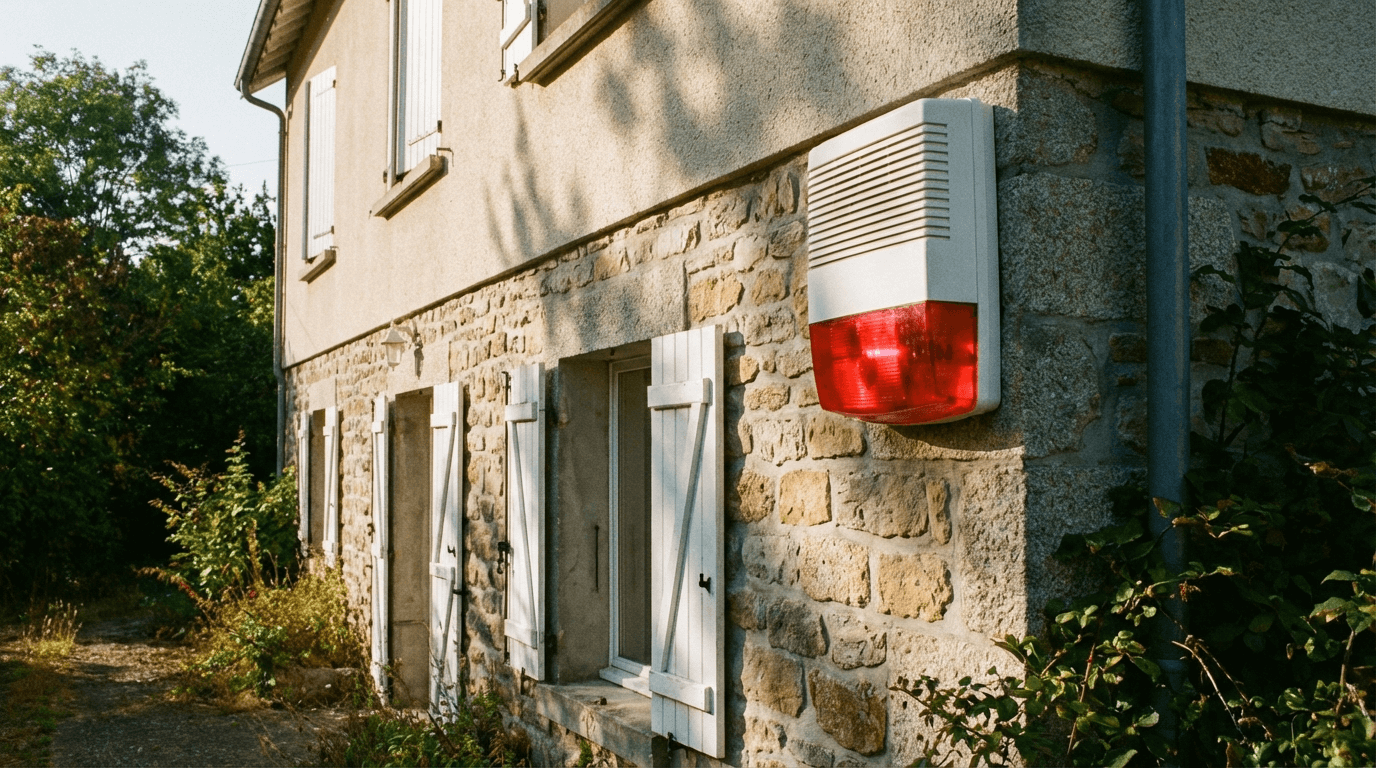 Alarme maison qui sonne sans personne