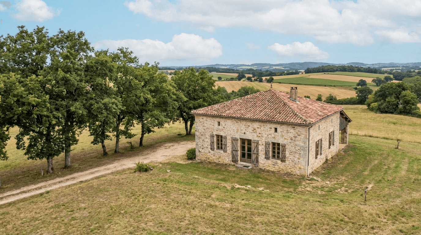 Maison secondaire campagne française