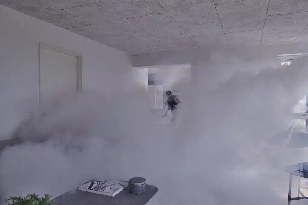 Einbruchschutz-Nebel