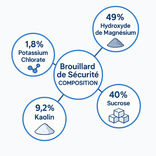 composition du brouillard