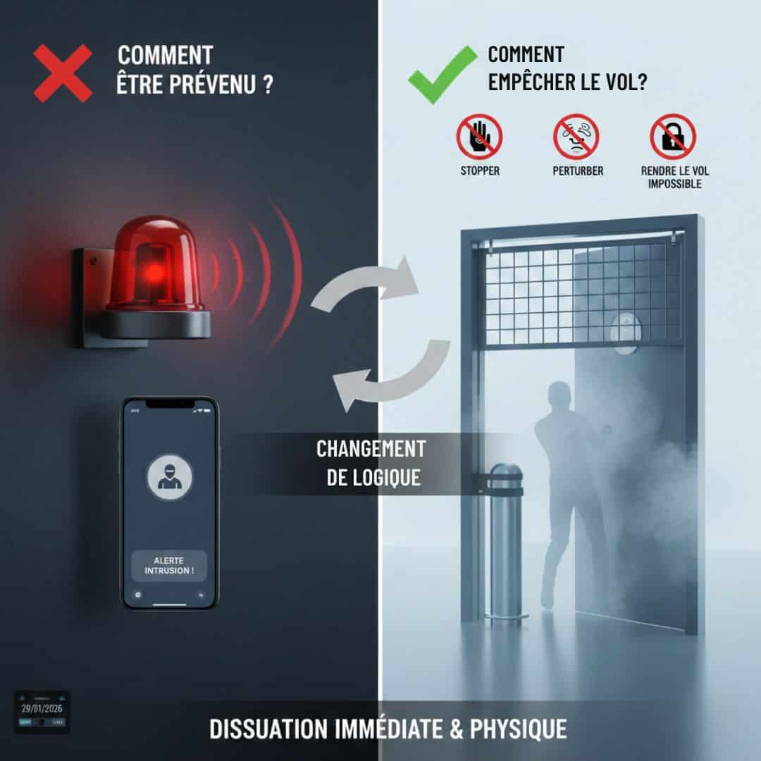 Förhindra stölden istället för att bara larma