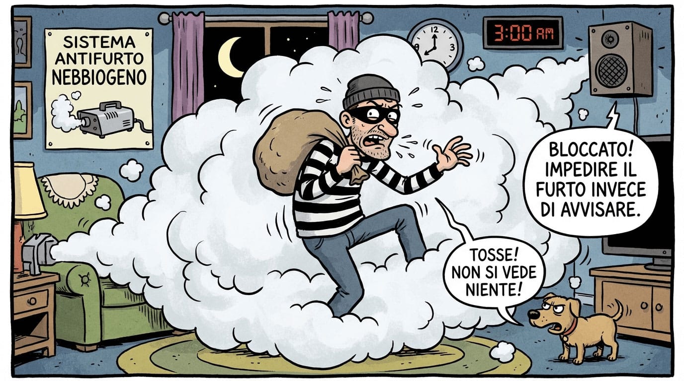 Impedire il furto invece di avvisare