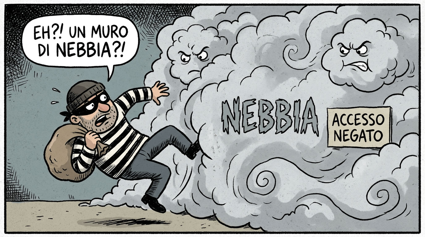 Barriera fisica contro i ladri