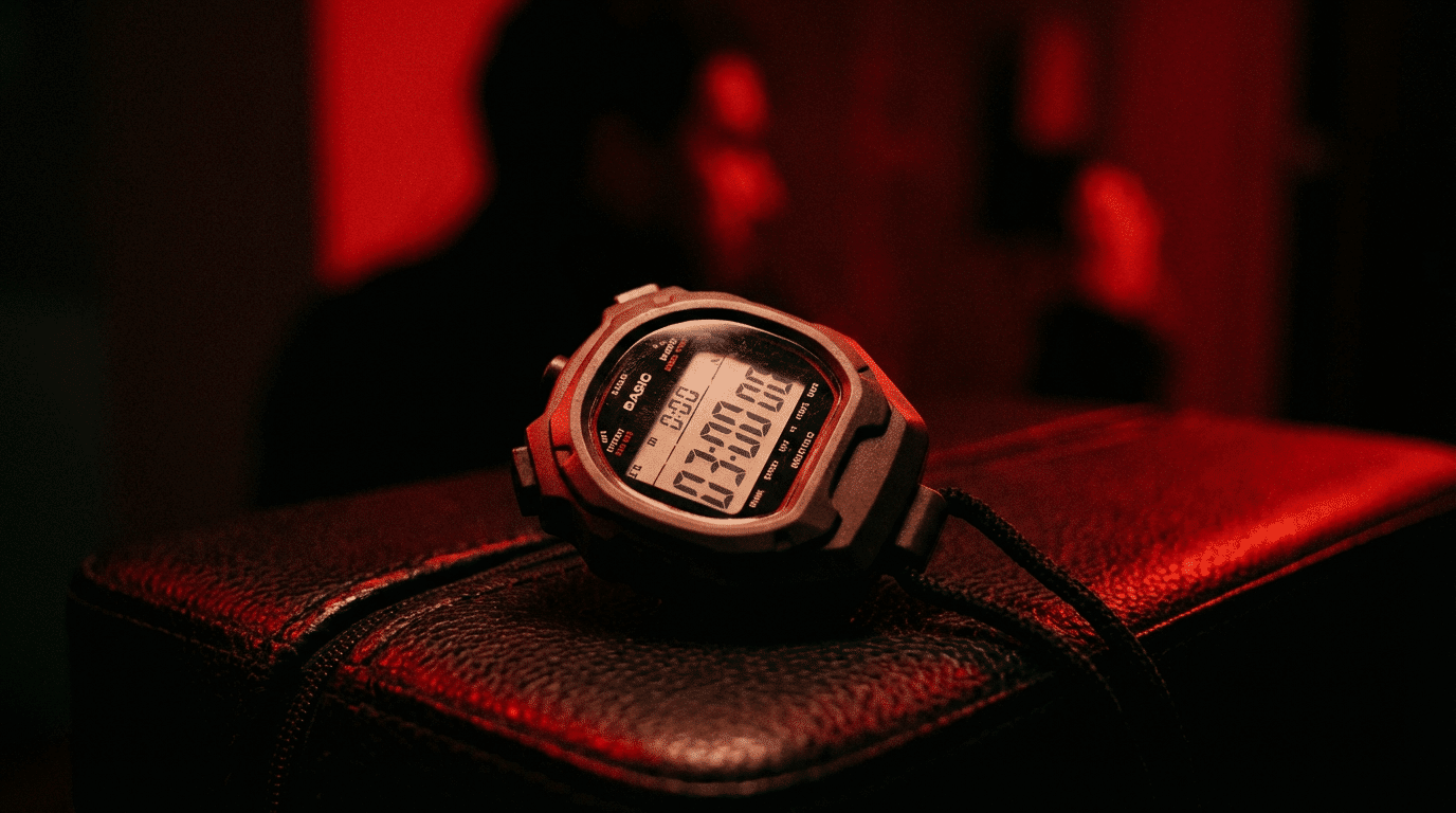 Kronometer som visar 3 minuter – genomsnittlig tid för ett inbrott