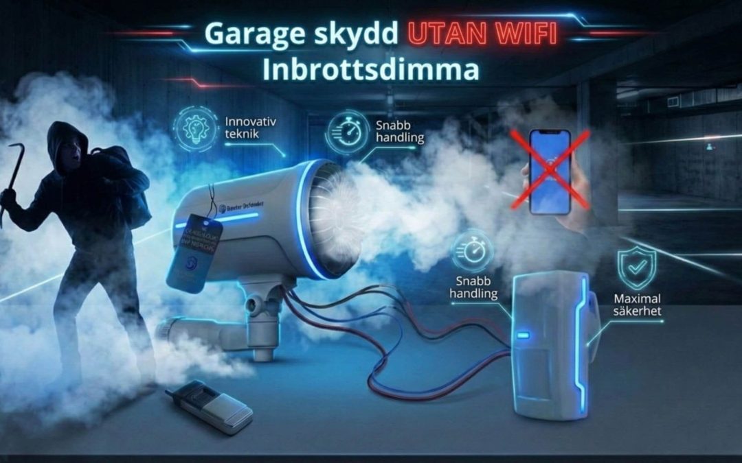 garage skydd utan wifi