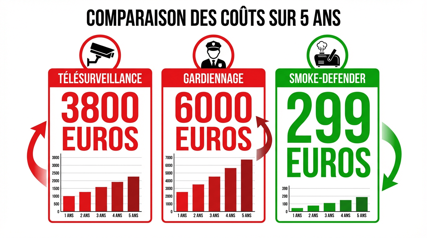 Jämförelse av säkerhetskostnader för fritidshus